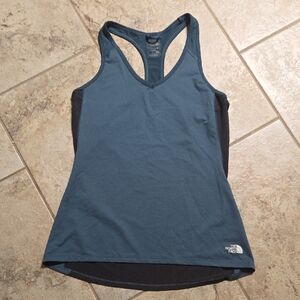 The North Face Women's Blue Racerback Tank Top